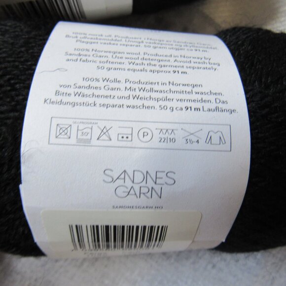 Lot of 6 sks Sandnes Garn PEER GYNT DK weight Norwegian wool yarn, 50g each - Picture 4 of 4